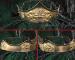 Ducal Coronet for Alfar Uthersson. (Repoussé and chasing)