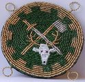 Bead embroidery - Order of the Stag's Blood, gift for Master Oliver Mordrake
