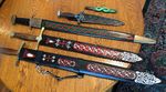 I make all my own scabbards!