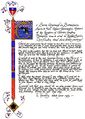 Original Work: Letter of Challenge from Geoffrey Makepeace to Baron Alcyoneus du Battenhelm of Calontir. 2005